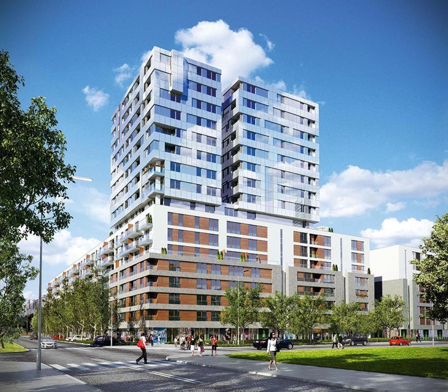 Platinum Towers Apartments Warschau Buitenkant foto